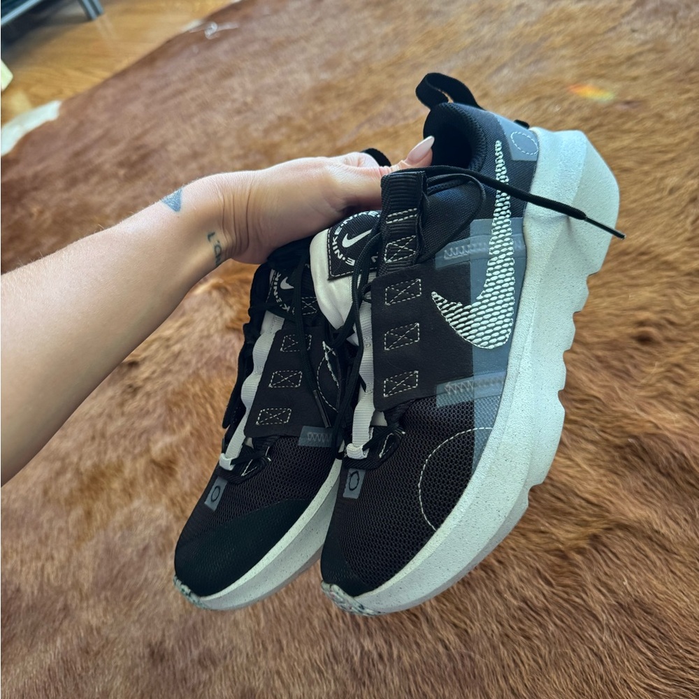 Nike Black and White Athletic Shoes